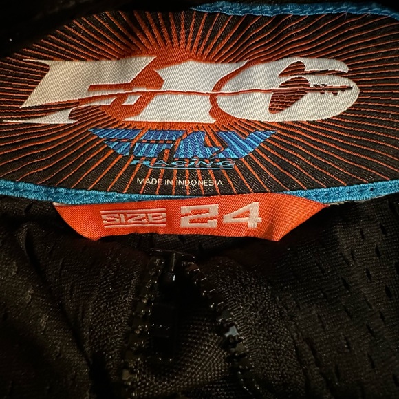 F16 Fly BMX racing black and white biker pants - Picture 5 of 9